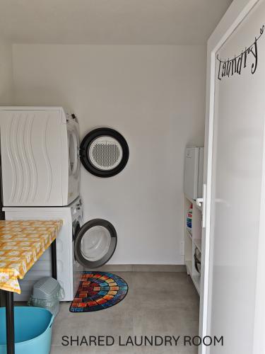 shared laundry room